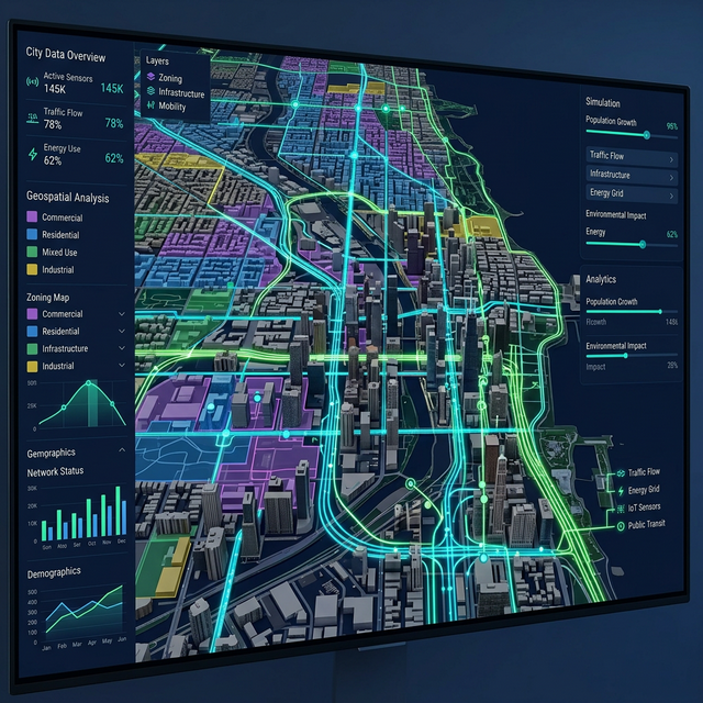 Urban Planning & Infrastructure GIS Solutions